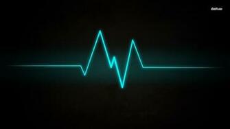 Heartbeat Wave HD Wallpaper Background