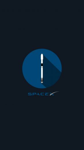 I Made A Flat Spacex Desktop Wallpaper Spacexlounge