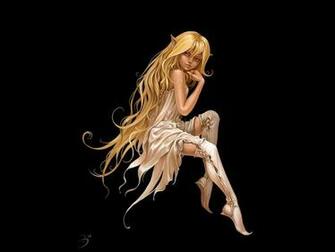 Sexy Elf Butterfly Girl Wallpaper Forest