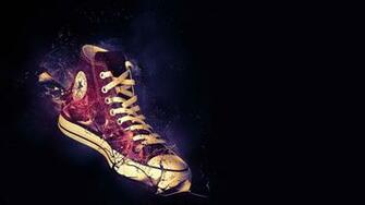 Converse Wallpaper Of A Convers Shoe