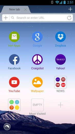 Dolphin Browser Android Version