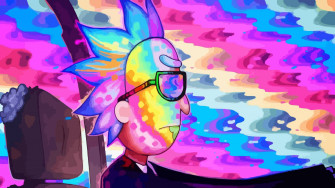 Rick And Morty Stoner Wallpaper