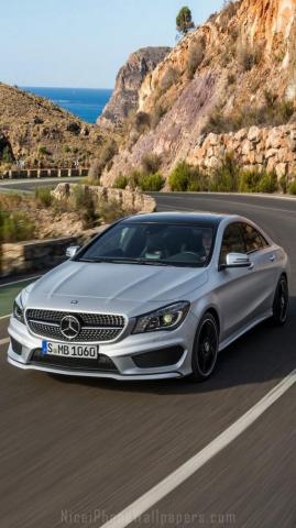 Mercedes Benz Cla Class iPhone Plus Wallpaper