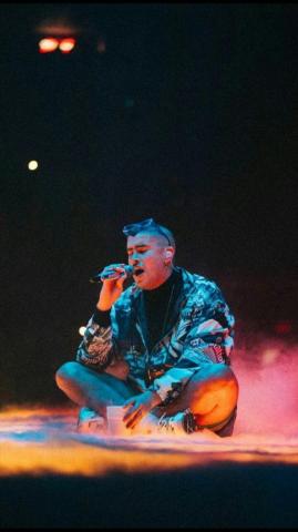 Bad Bunny Badbunny Concert Texas Wallpaper