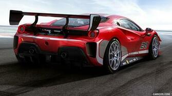 Ferrari Challenge Evo Rear Three Quarter HD Wallpaper