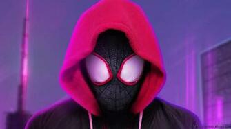 Miles Morales Spider Man Into The Verse Wallpaper HD
