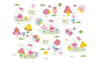 Hello Kitty Spring Wallpaper