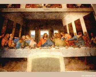 The Last Supper Wallpaper Print Art Wall Tapestry