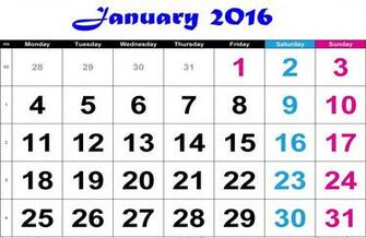 January Calendar Wallpaper HD Background Of Your