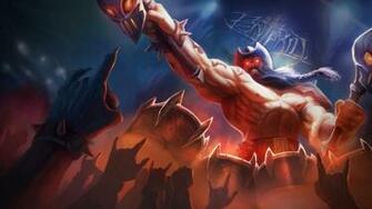 Olaf League Of Legends HD Wallpaper Pentakill Skin Splash 8n