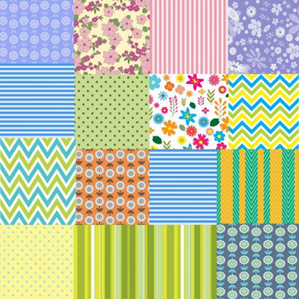 Patchwork Quilt Pattern Background By Gdj