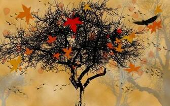 Autumn Screen Wallpaper