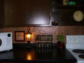 720p Wallpaper Faux Backsplash