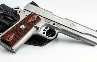 Wallpaper Ruger Sr1911 Semi Automatic Pistol United States Gun
