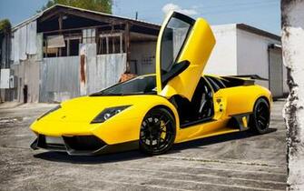 Lamborghini Murcielago Yellow Wallpaper
