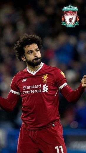 Wallpaper Liverpool Mohamed Salah iPhone 3d