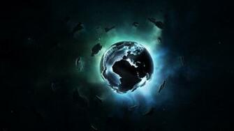 Pixel Earth Wallpaper HD