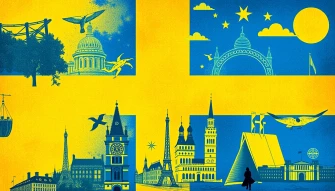 Swedish Flag Wallpaper