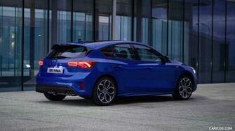 Ford Focus Hatchback St Line Euro Spec Rear Three Quarter