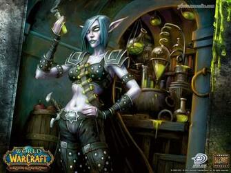Night Elf Rogue Desktop Wallpaper The Master Control