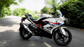 Bmw G310rr Re Looks Like A Litre Class Rides Desi
