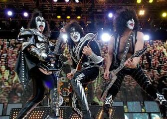 Kiss Heavy Metal Rock Bands Concert Guitar Y Wallpaper Background