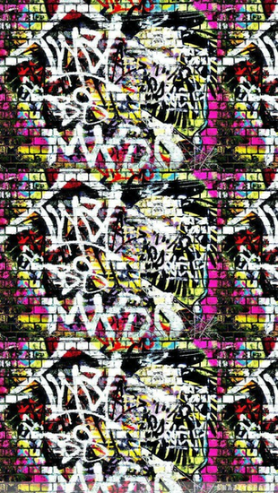 Graffiti iPhone Wallpaper Is Very Easy Just Click