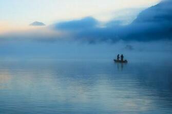 Wallpaper Landscape Mist