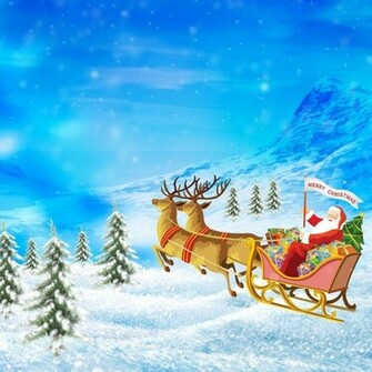 iPad Wallpaper Santa Claus Part Iii