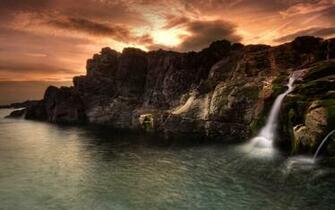 Waterfall Beach Pictures