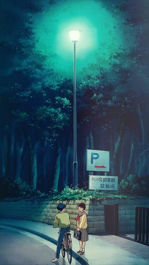 Whisper Of The Herz Phone Background Studio Ghibli Foto