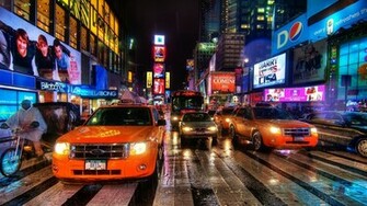 New York City At Night Wallpaper