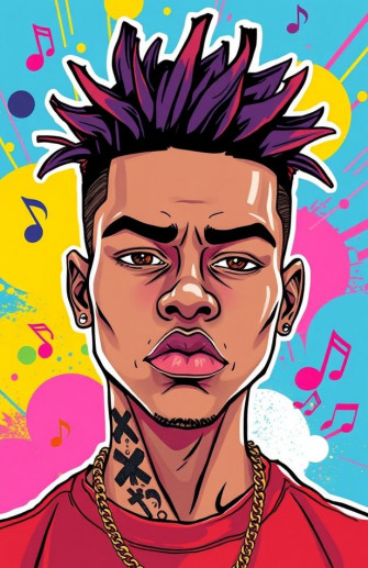 Cartoon Xxxtentacion Wallpaper