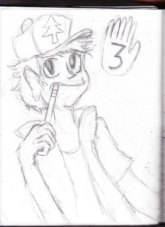 Gravity Falls Dipper Pines By The Heraldic Sword