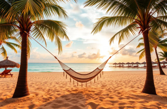 Beach Resort Wallpaper