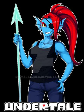 Undertale Undyne By Amalaazula