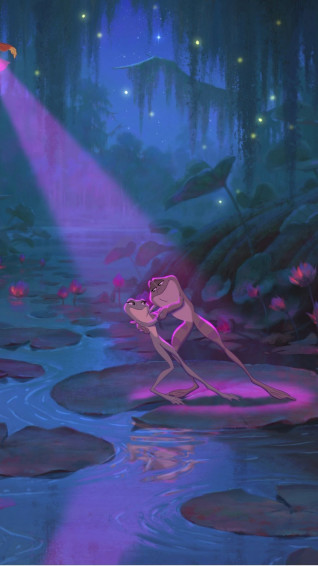 Wallpaper The Princess And Frog In