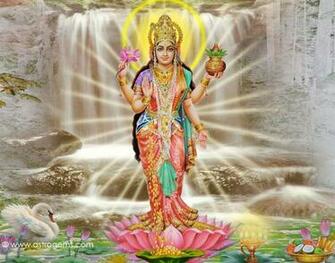 Goddess Lakshmi HD Wallpaper For