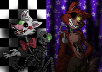 Mangle And Foxy By Neomi Trix