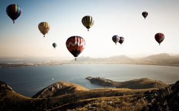Hot Air Balloon Wallpaper