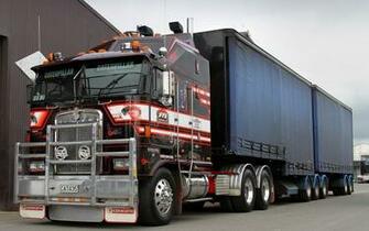 Kenworth Car Gray Truck