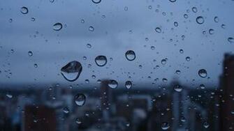 Rain Window Background Net