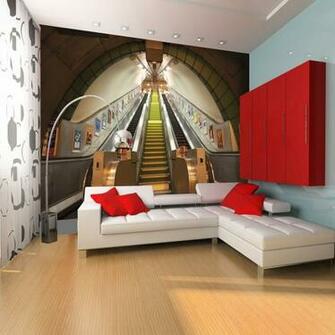 Wall Subway London Underground Giant Wallpaper Mural