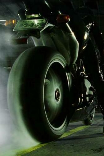 Matrix Bike iPhone HD Wallpaper