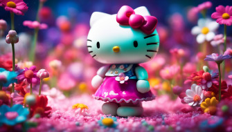 Hello Kitty Picture Background