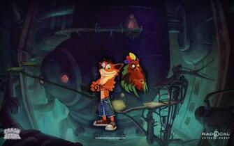 Crash Bandicoot Background Wallpaper For Desktop