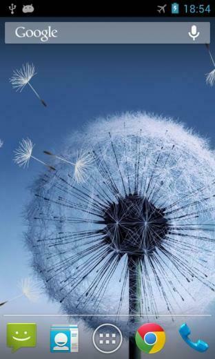 Galaxy S3 And S4 Dandelion Ballon Live Wallpaper Samsung