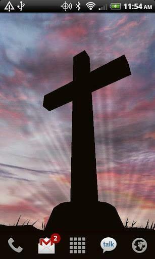 Bigger 3d Cross Live Wallpaper For Android Screenshot