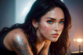 Megan Fox Premium Wallpaper 4k By Franwillian