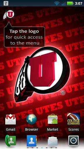Bigger Utah Utes Revolving Wallpaper For Android Screenshot